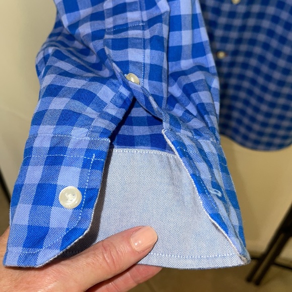 CRÉMIEUX Classics Cotton Long Sleeve Button Down Shirt Size Large NWT - Picture 5 of 16